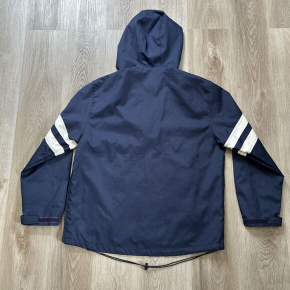 Old Navy Anorak Rain Jacket Mens 2XL Blue Pullover 1/4 Zip Windbreaker VTG Y2K - Picture 11 of 11